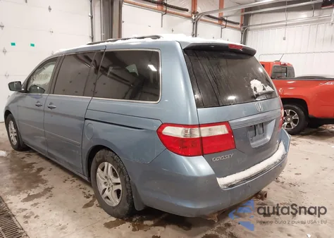 2006 Honda Odyssey Ex-L z USA, uszkodzony, nr VIN 5FNRL38626B007566